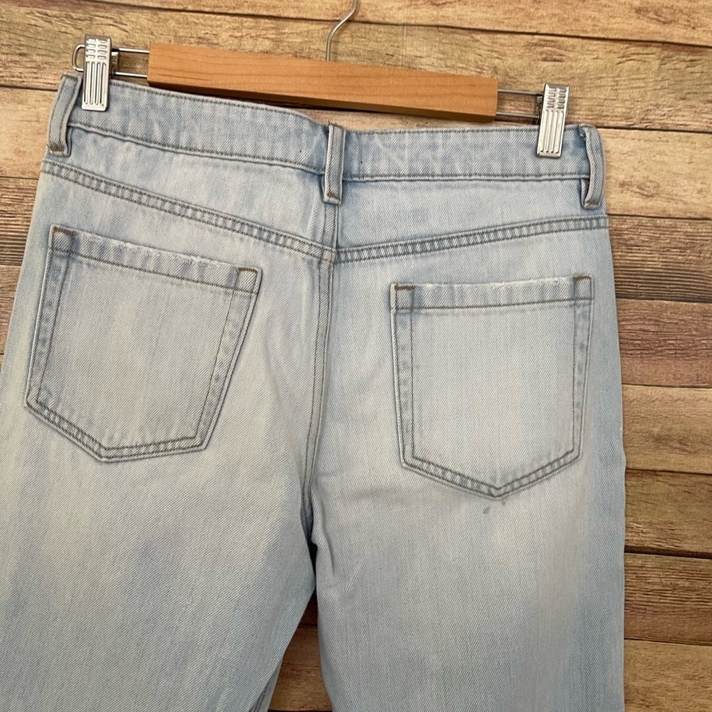 1. State Essentials Corsica Light Wash Distressed Designer Jeans Womens 27 - Picture 5 of 11